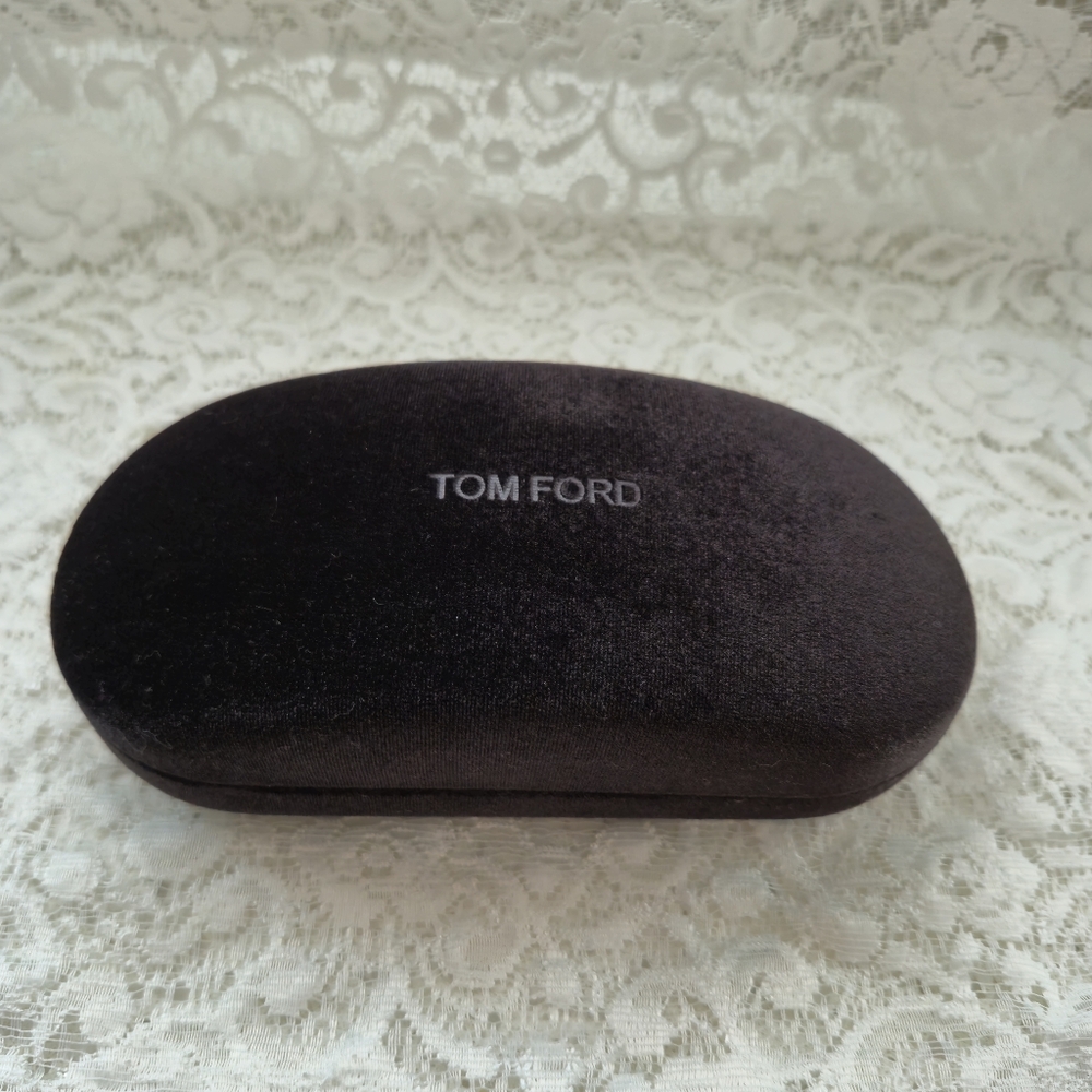 Tom Ford Glass case , Black velvet